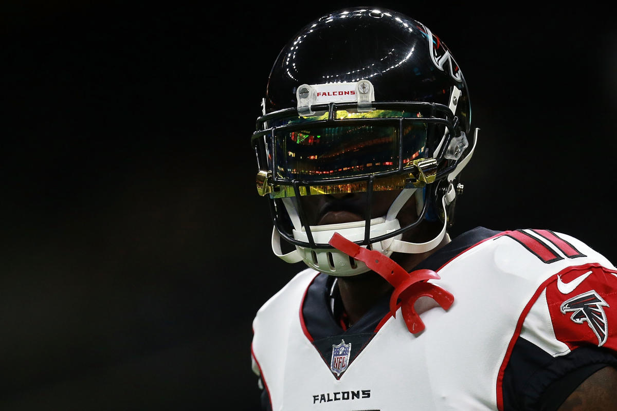 Report: Falcons WR Julio Jones unaware FS1 call was on live TV