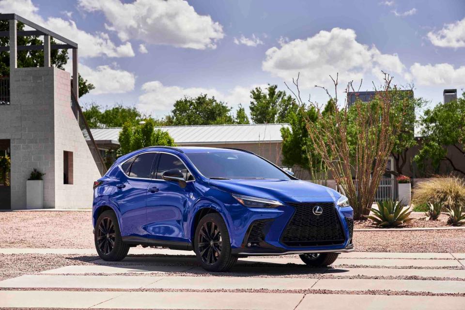 The 2022 Lexus NX 450h+ plug-in hybrid SUV.