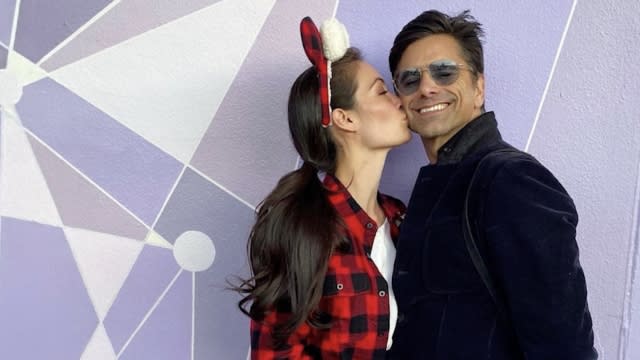 Caitlin McHugh Stamos and John Stamos