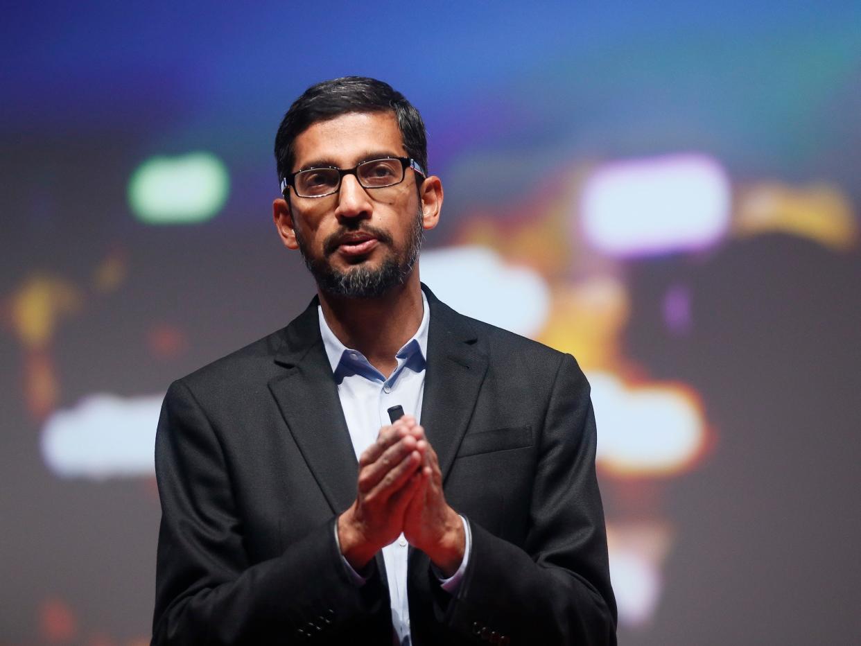 sundar pichai google