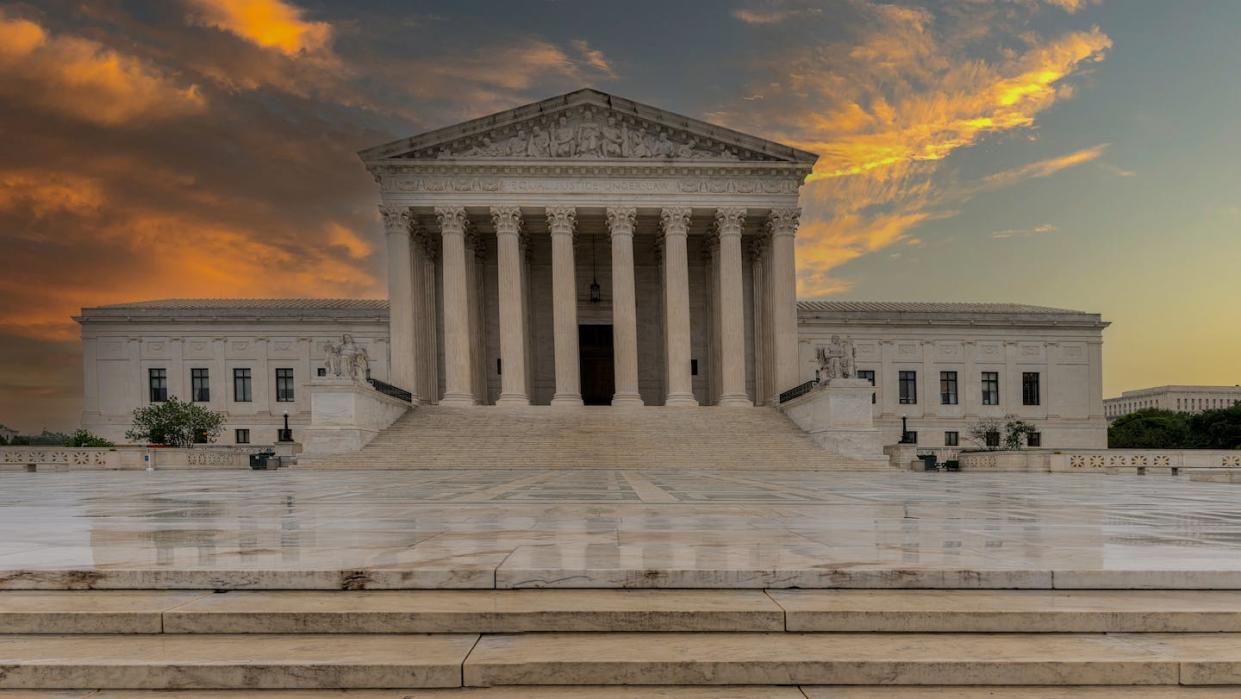 The U.S. Supreme Court. <a href="https://www.gettyimages.com/detail/photo/supreme-court-royalty-free-image/1500767786?phrase=U.S.+Supreme+court&adppopup=true" rel="nofollow noopener" target="_blank" data-ylk="slk:Larry Crain/ iStock / Getty Images Plus;elm:context_link;itc:0;sec:content-canvas" class="link ">Larry Crain/ iStock / Getty Images Plus</a>