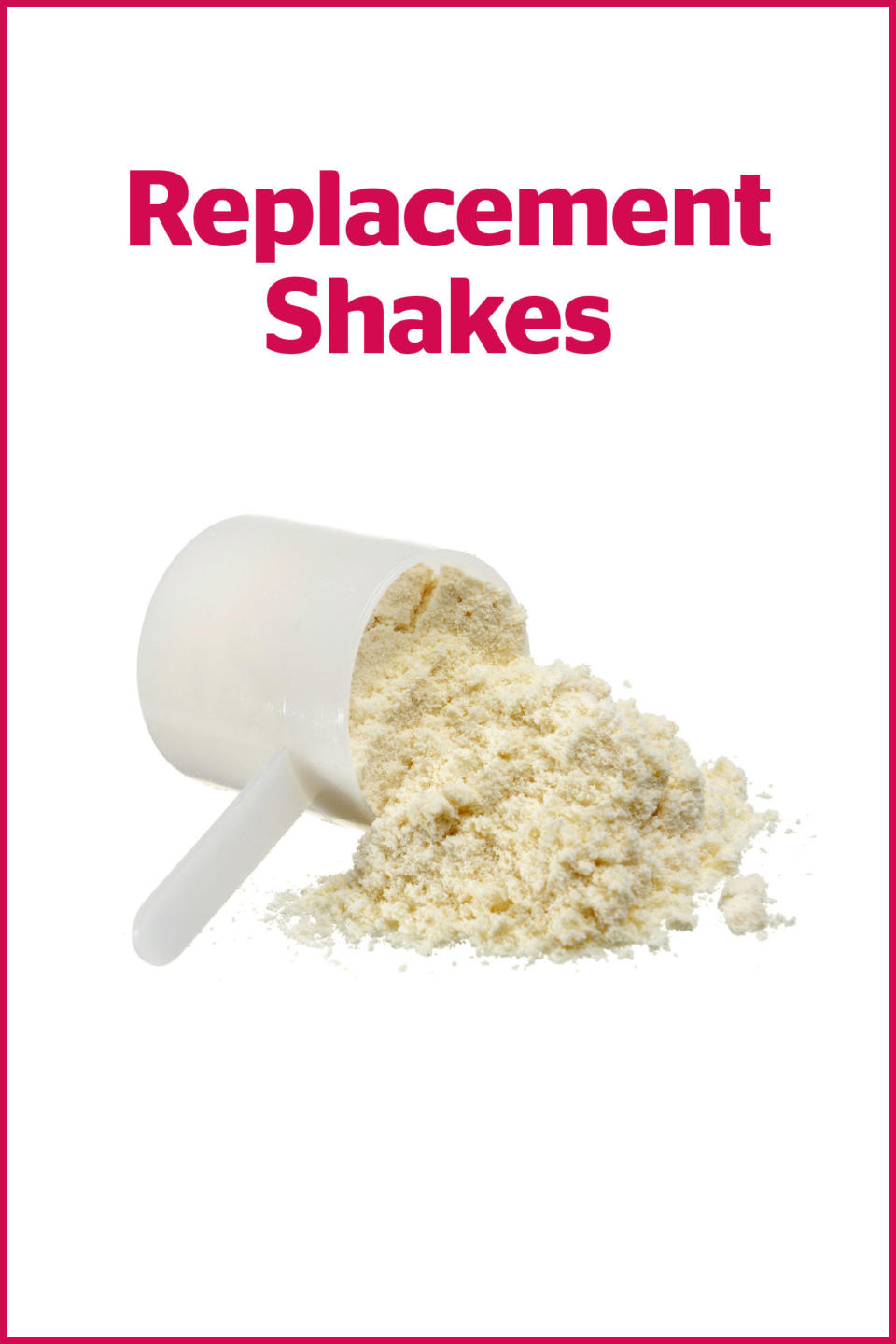 2) Meal Replacement Shakes Are Only A Short-Term Solution