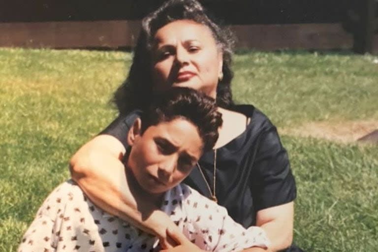 Griselda Blanco junto a uno de sus hijos