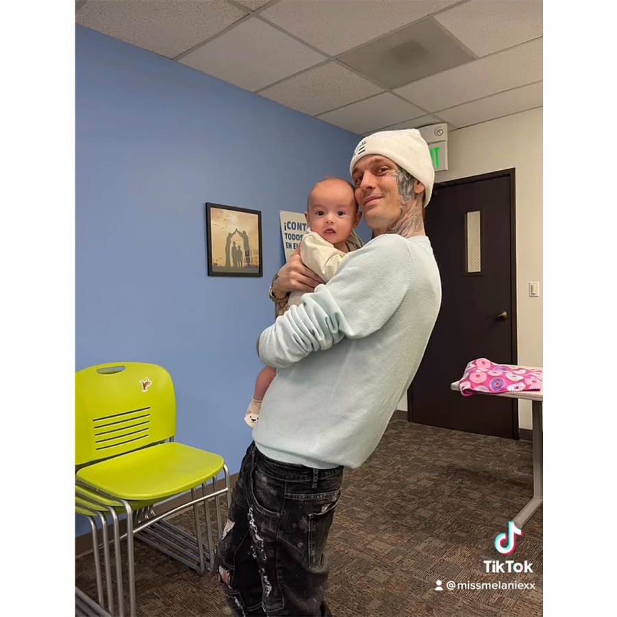 Aaron Carter Ex-Fiancee Melanie Martin Celebrates Son Prince 1st Birthday With Rare Photos 2