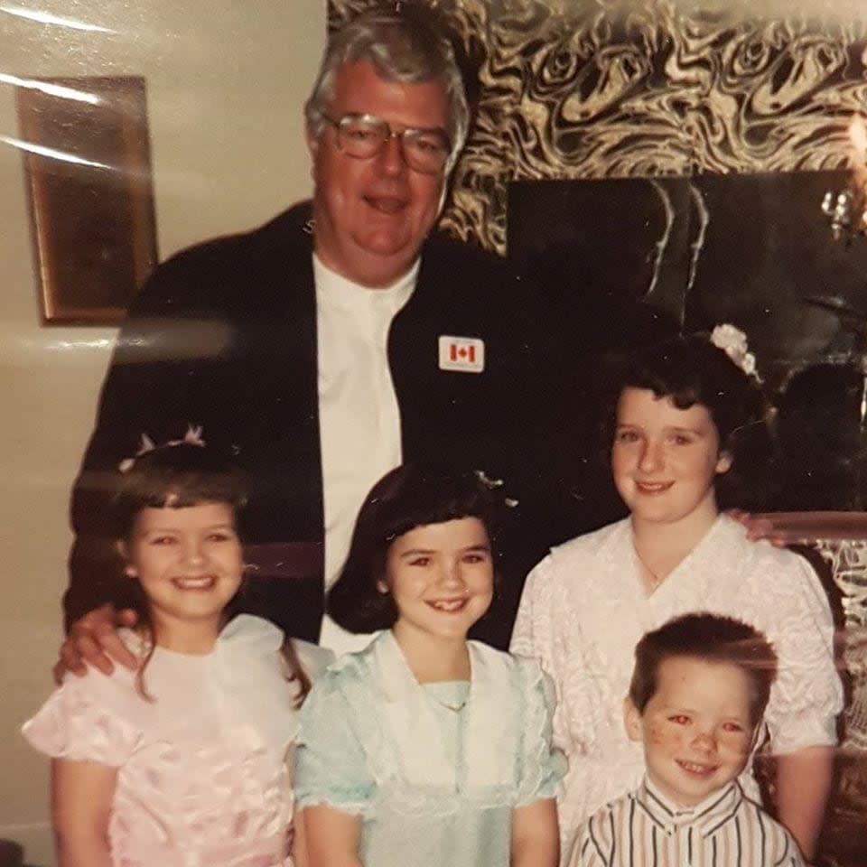 Eugene Manning as a young boy with his family. He says he recalls his interest in politics came as early as five years old when he put up his first lawn sign.