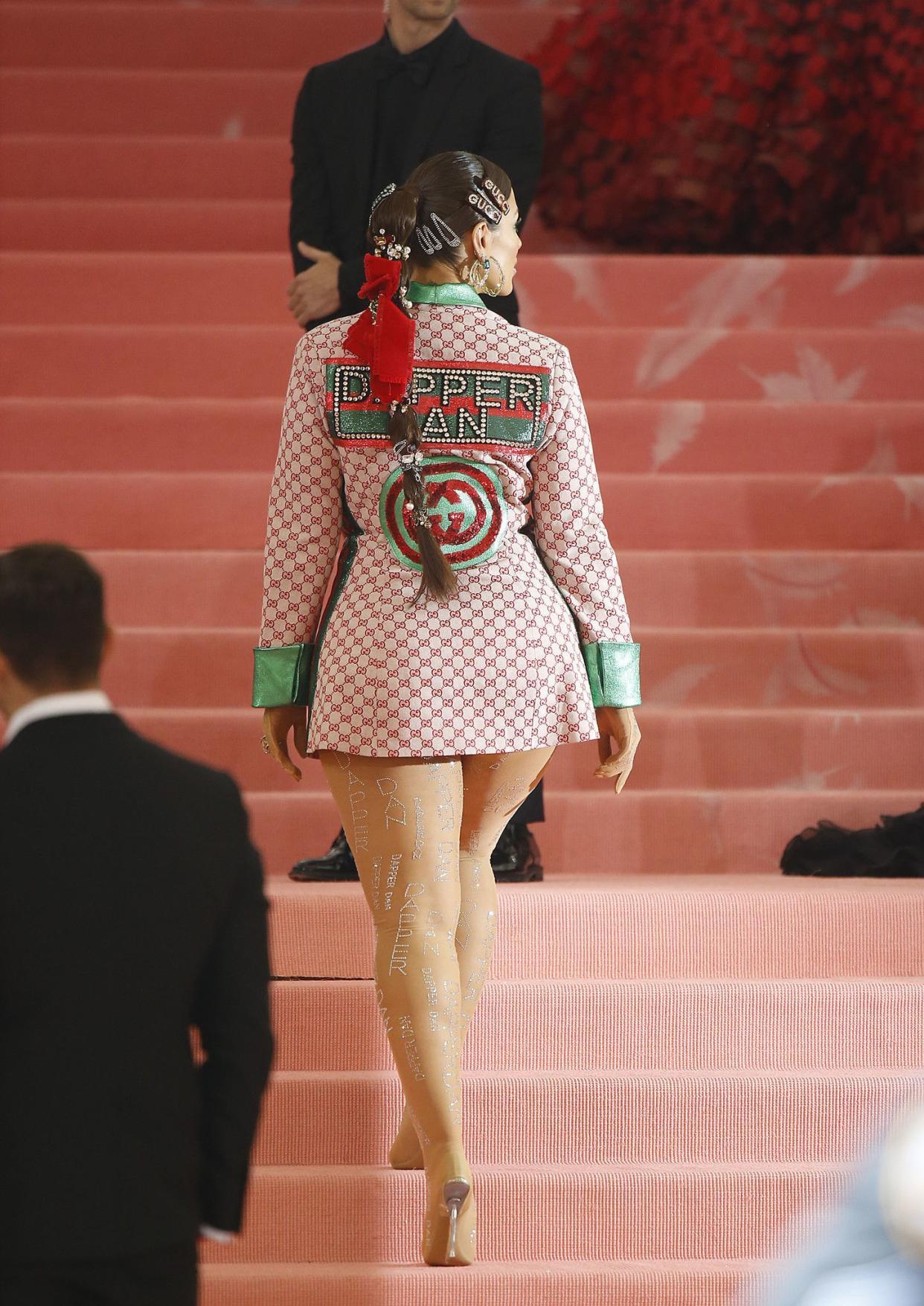 Ashley Graham attends The 2019 Met Gala Celebrating Camp: Notes on Fashion at Metropolitan Museum of Art on May 06, 2019 in New York City. (Photo by John Lamparski/Getty Images)