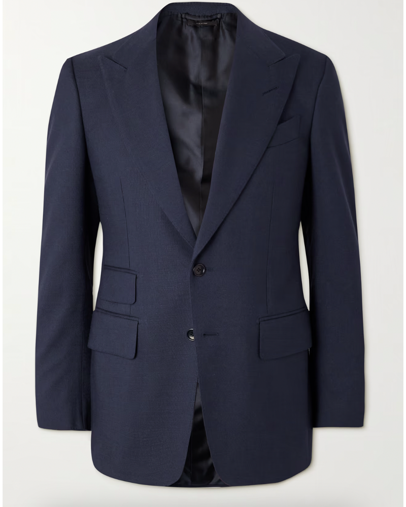 <p><a href="https://go.redirectingat.com?id=74968X1596630&url=https%3A%2F%2Fwww.mrporter.com%2Fen-us%2Fmens%2Fproduct%2Ftom-ford%2Fclothing%2Fsuit-jackets%2Fshelton-slim-fit-silk-wool-and-mohair-blend-hopsack-suit-jacket%2F1647597305787439&sref=https%3A%2F%2F" rel="nofollow noopener" target="_blank" data-ylk="slk:Shop Now;elm:context_link;itc:0;sec:content-canvas" class="link ">Shop Now</a></p><p>Shelton Slim-Fit Suit Jacket</p><p>mrporter.com</p><p>$5080.00</p>