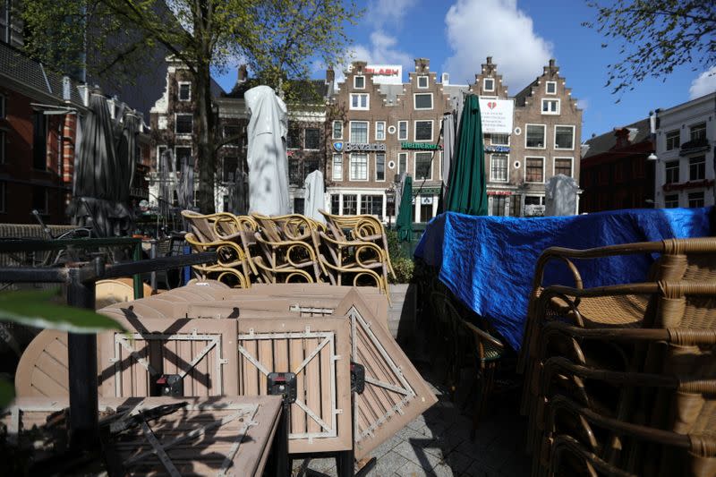 Cafes and restaurants in Amsterdam stay closed as Netherlands face prospect of extended lockdown