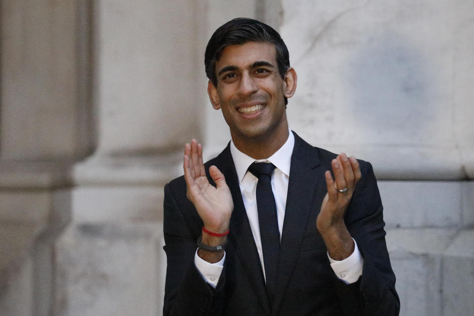 Britain's Chancellor of the Exchequer Rishi Sunak. Photo: Tolga Akmen - WPA Pool/Getty Images