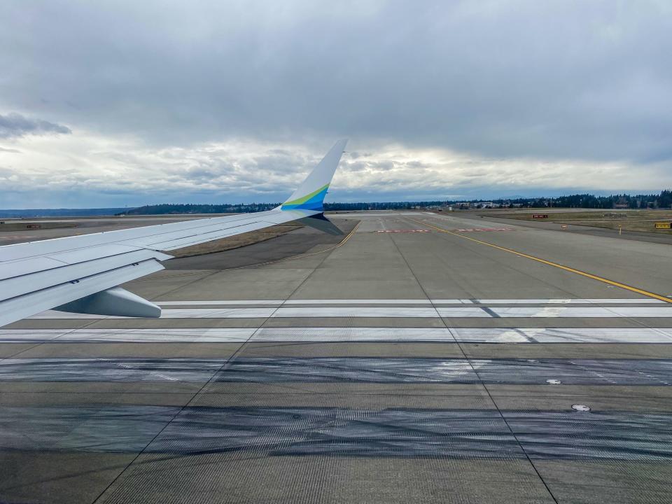 Alaska Airlines Boeing 737 Max Flight