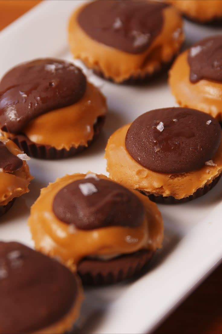 Chocolate Peanut Butter Banana Bites