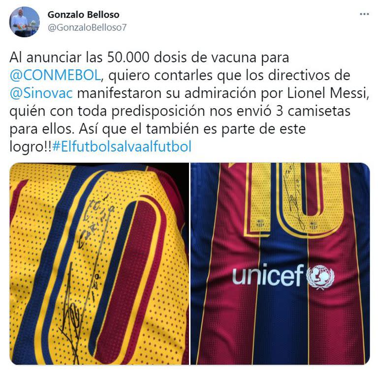 El mensaje del director de Desarrollo de la Conmebol, Gonzalo Belloso