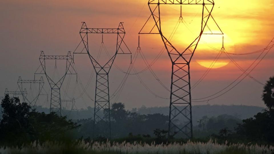 Des pylônes électriques (photo d'illustration) - Ye Aung Thu - AFP