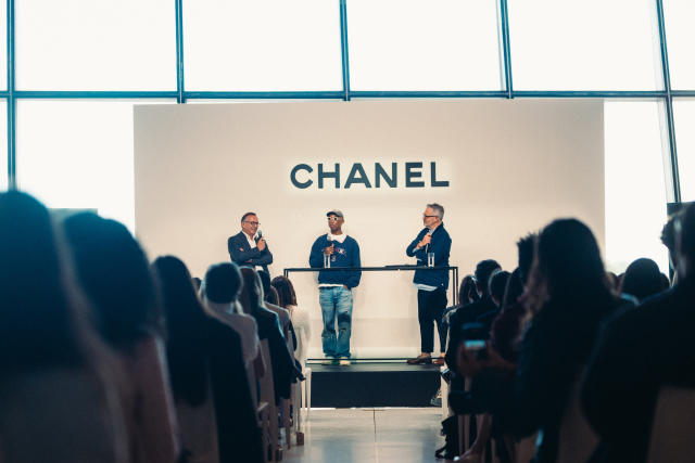 Star Sightings: Pharrell Williams Attends a Chanel Dinner in Miami