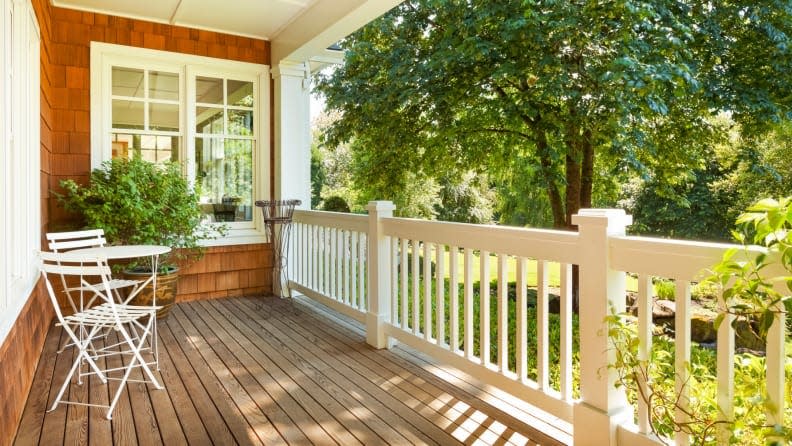 To get the most out of your new porch swing make sure to provide yourself with a generous amount of space to sway and lounge freely.