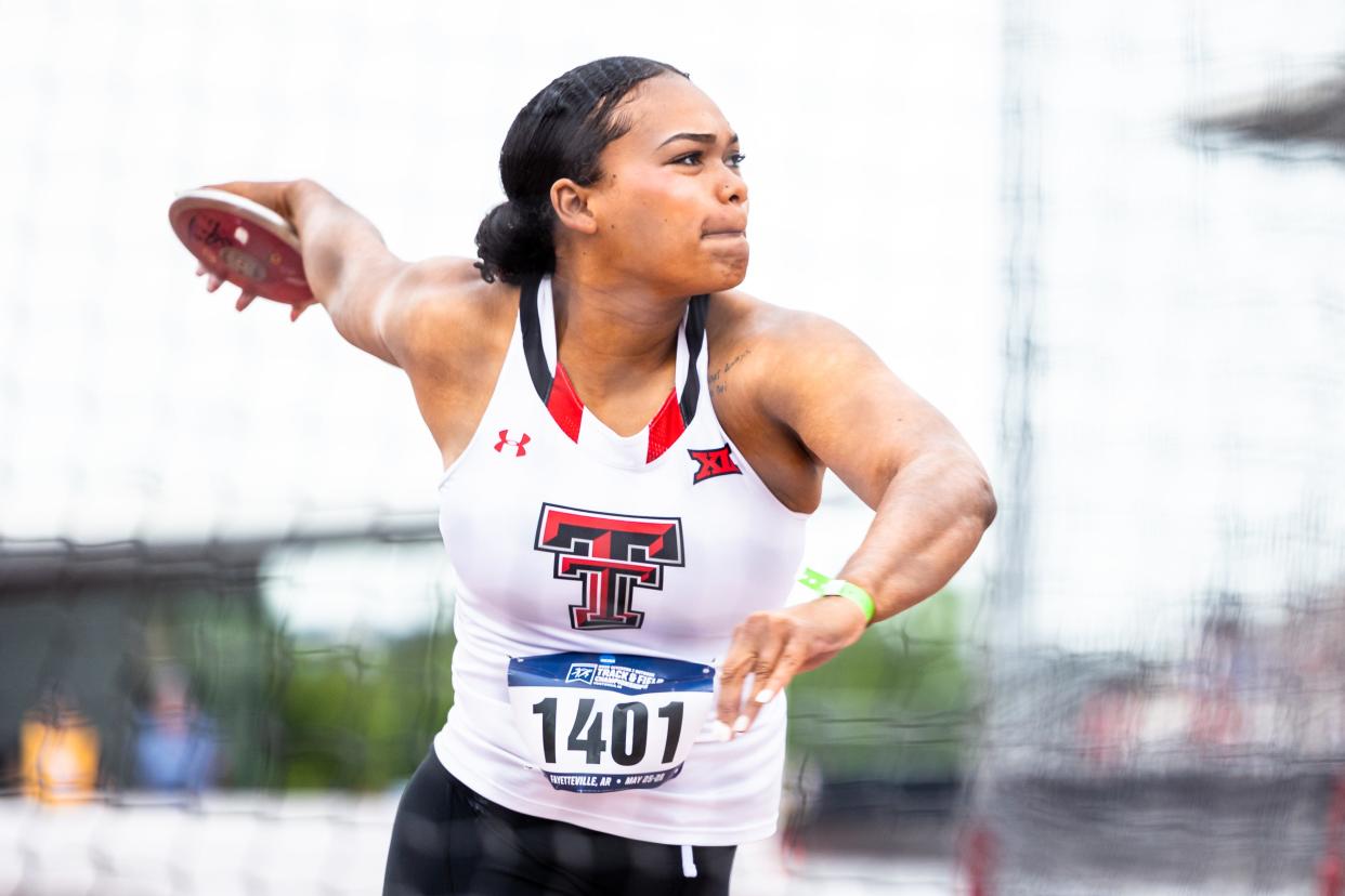 Texas Tech discus thrower Malin Smith qualified for the NCAA outdoor track and field championships with her performance Saturday at the NCAA West Preliminary meet in Fayetteville, Arkansas. Smith threw 183 feet, 8 inches.