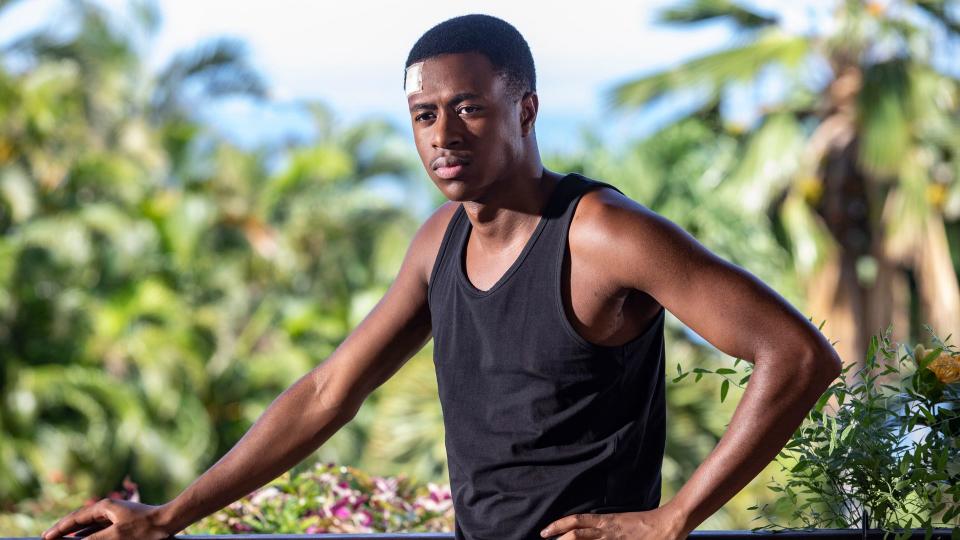 Tahj Miles as Marlon in Death in Paradise