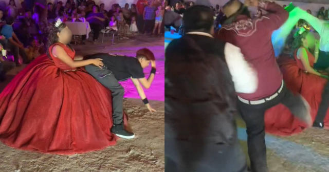 Lo más visto | Se puso rara la fiesta: baile 'picante' de chambelanes enoja  a padre de quinceañera