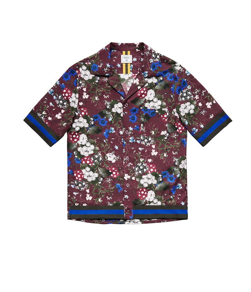 Floral resort shirt