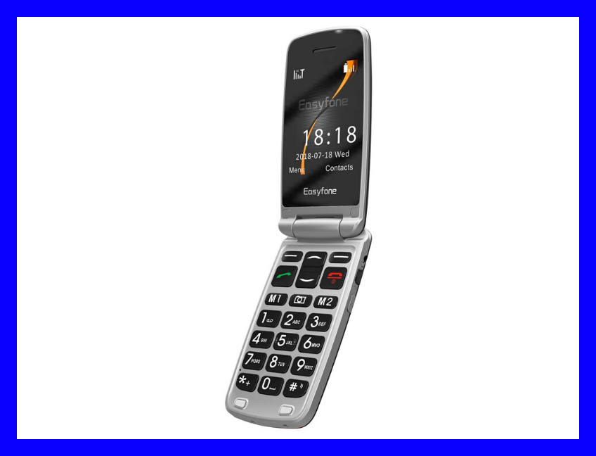 Get the Easyfone A1 3G Flip Phone for $65. (Photo: Easyfone)