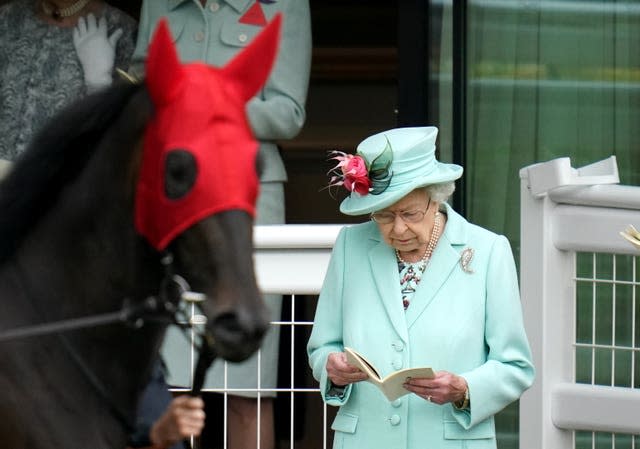 The Queen at Ascot