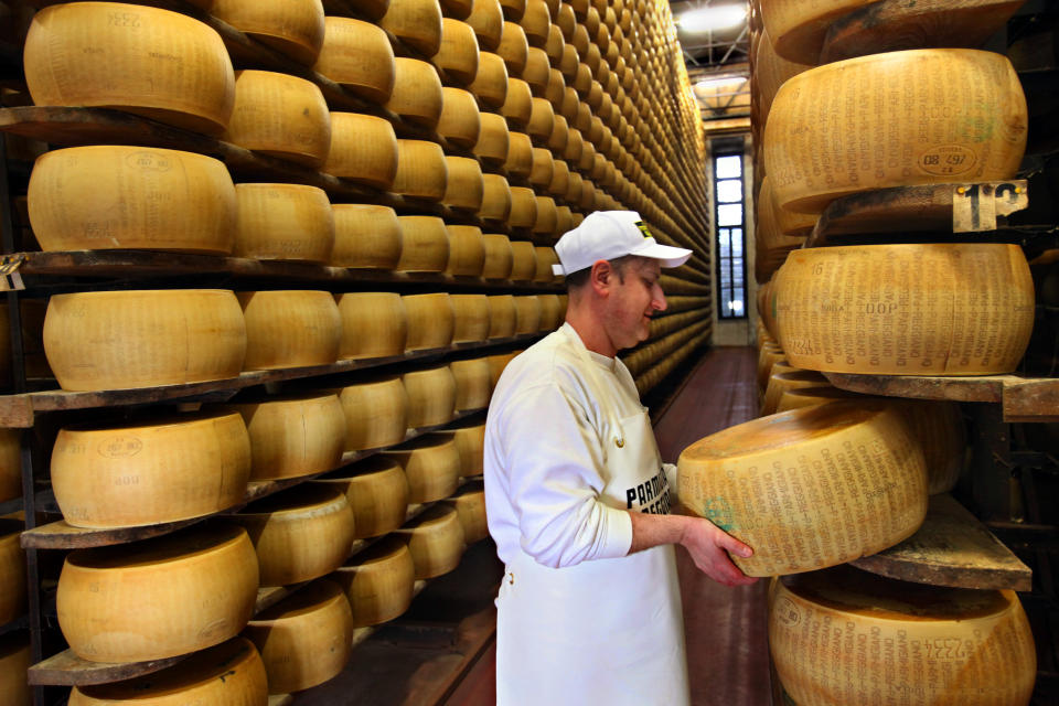 Italian Parmesan cheese is made only in "Protected Designation of Origin" areas of Italy. (Photo: David Silverman via Getty Images)