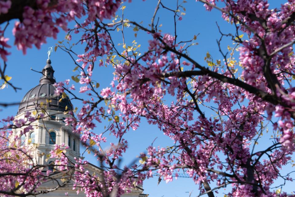 The Farmers' Almanac uses a 200-year-old formula to indicate cold spring temperatures, thunderstorms and possible snow in April for the Midwest.