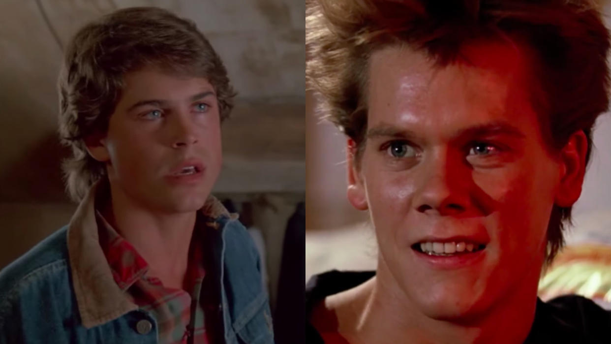  Rob Lowe and Kevin Bacon. 