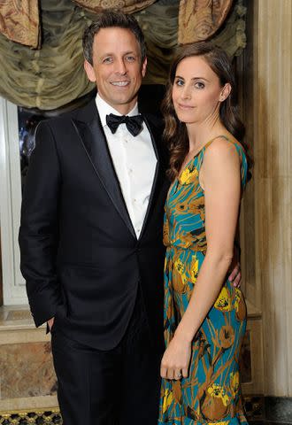 Rabbani and Solimene Photography/Getty Seth Meyers and Alexi Ashe attend The Society of Memorial Sloan Kettering Spring 2017 Ball at The Plaza Hotel on May 9, 2017 in New York City