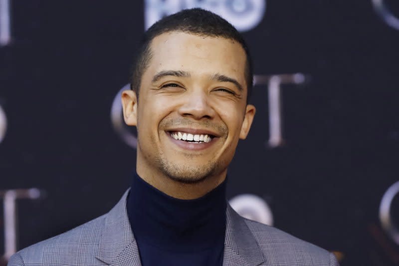 Jacob Anderson attends the "Game of Thrones" Season 8 premiere in 2019. File Photo by John Angelillo/UPI