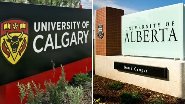 Left: David Bell/CBC, right: University of Alberta