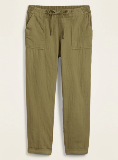 Old Navy Mid-rise Soft-twill Utility Pants