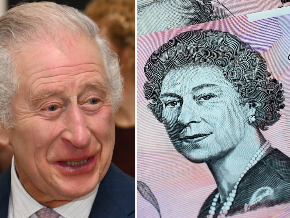 König Charles III. wird seine Mutter, die verstorbene Queen Elizabeth II., nicht auf der australischen Fünf-Dollar-Banknote ersetzen. (Bild: imago/i Images / imago/Panthermedia)