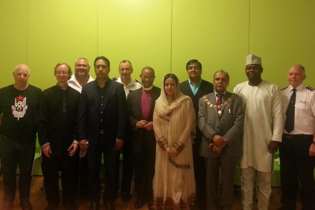 Iftar: Local faith leaders, Councillors and police officers were invited to join the community event inn Barking