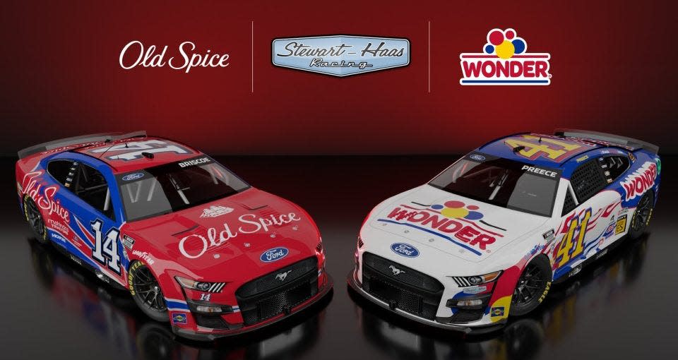 This weekend's Talladega rides for Chase Briscoe (14) and Ryan Preece (41).