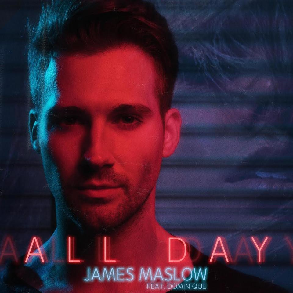 James Maslow’s “All Day” single cover.