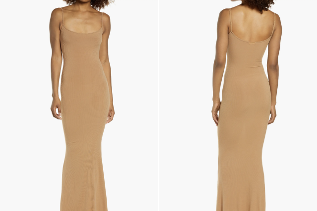 I'm plus-size & got a Kim Kardashian Skims dress – it looks