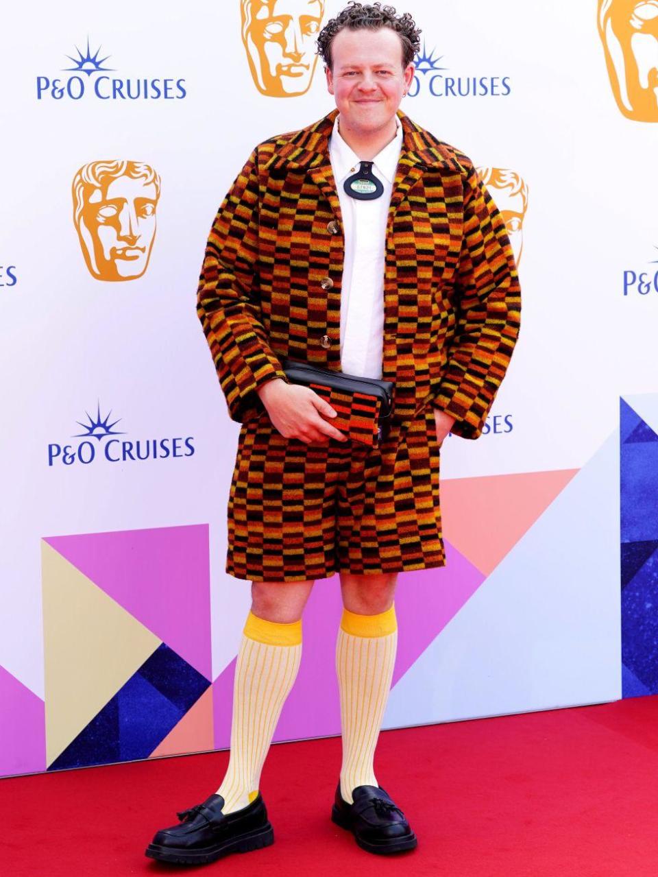Jack Rooke attending the BAFTA TV Awards 2024, at the Royal Festival Hall in London. Picture date: Sunday May 12, 2024