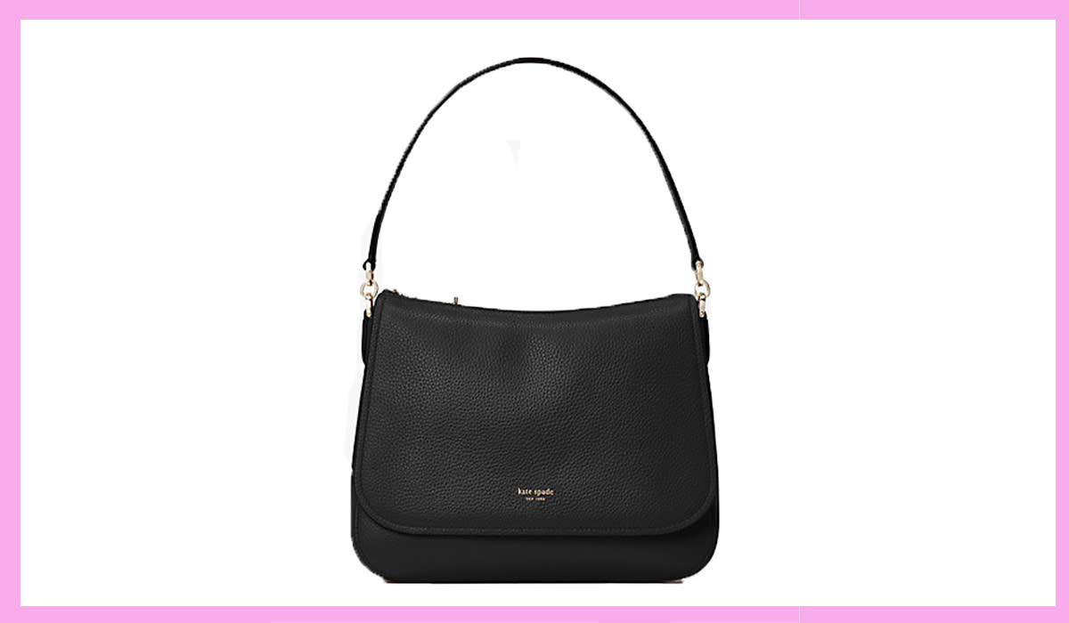 How cute is this shoulder bag? Very. It's also 70 percent off! (Photo: Kate Spade)