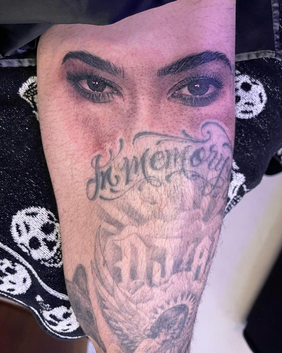 Kourtney, is that you? (@travisbarker via Instagram)