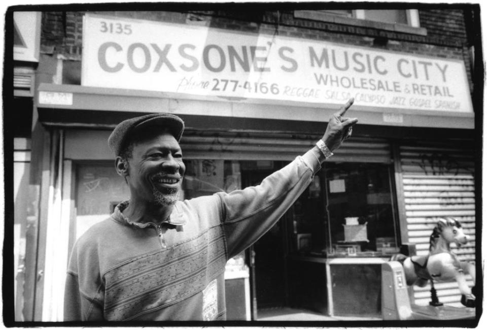 Coxsone Dodd in Brooklyn, 1980. (Credit: David Corio/Michael Ochs Archives via Getty Images)