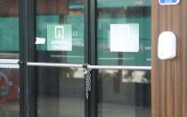 FILE PHOTO: Closed bars are seen on the Miquel Pellisa street known as "Ham street" in playa de Palma