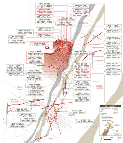 Figure 2. K2 area plan view map (Photo: Business Wire)