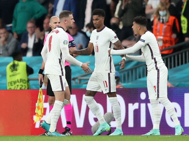 Rashford's last appearance was as a late substitute for England in the Euro 2020 final against Italy