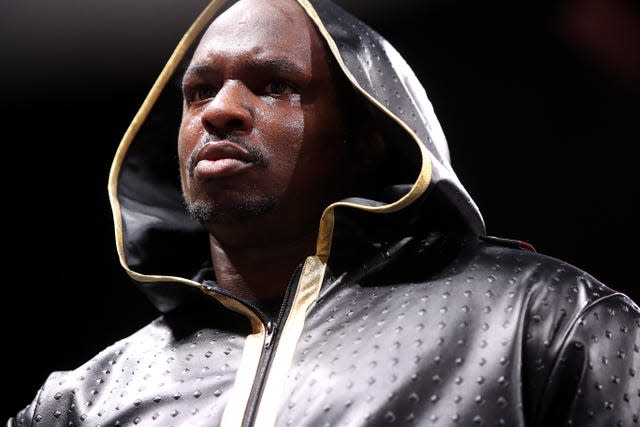 Dillian Whyte is an option for Fury (Nick Potts/PA)