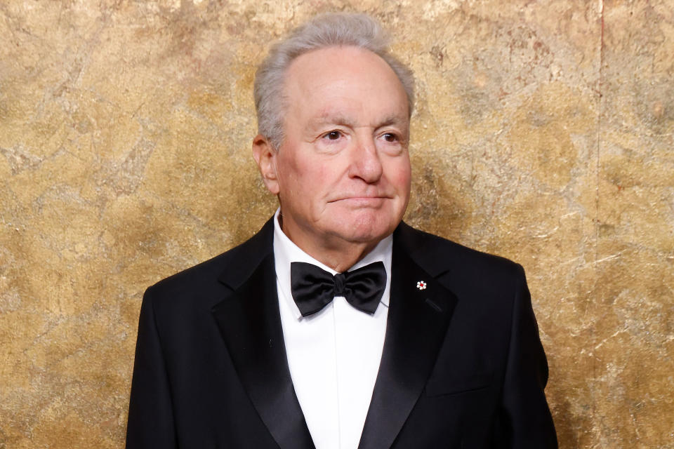 Lorne Michaels in black tie.