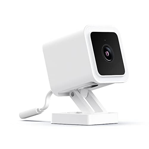 WYZE Cam v3 with Color Night Vision, Wired 1080p HD Indoor/Outdoor Video Camera, 2-Way Audio, Works with Alexa, Google Assistant, and IFTTT (AMAZON)