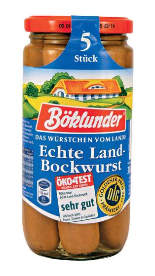 <b>Marken-Würstchen</b><br><br> Besonders Kinder stehen drauf, aber natürlich schmeckt es auch Erwachsenen: „Böklunder – das Würstchen vom Lande.“ (Bild: Frank Flamme)