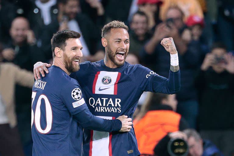 Lionel Messi y Neymar Jr. conforman el tridente estelar de PSG con Kylian Mbappé; están disponibles para enfrentar a Angers
