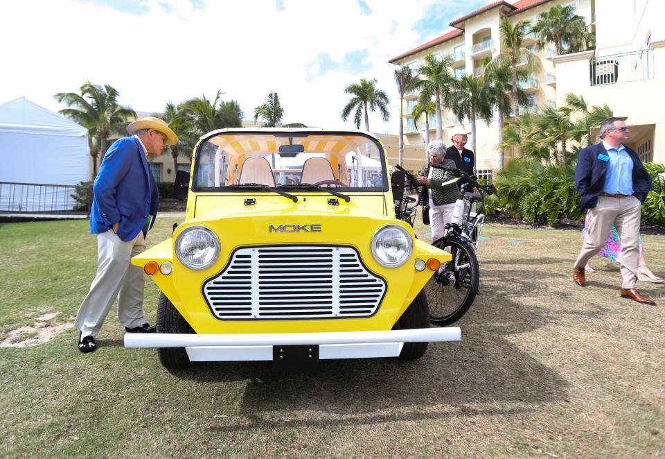 Cool cars garnered attention at the 2023 Naples Winter Wine Festival at The Ritz-Carlton Naples, Tiburon Feb. 4.